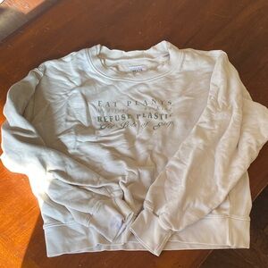 MATE the Label Off-White Crewneck Sweater